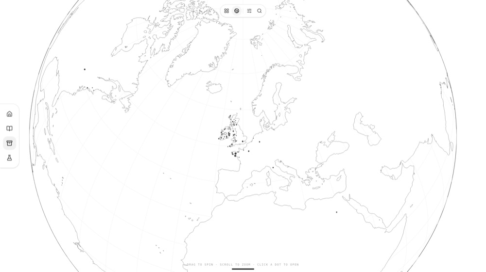 The archive globe